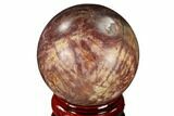 Polished Cherry Creek Jasper Sphere - China #116220-1
